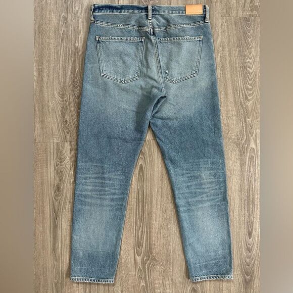 Citizens of Humanity Liya High Rise Classic Fit Crop Jeans in Desperado - Picture 13 of 15